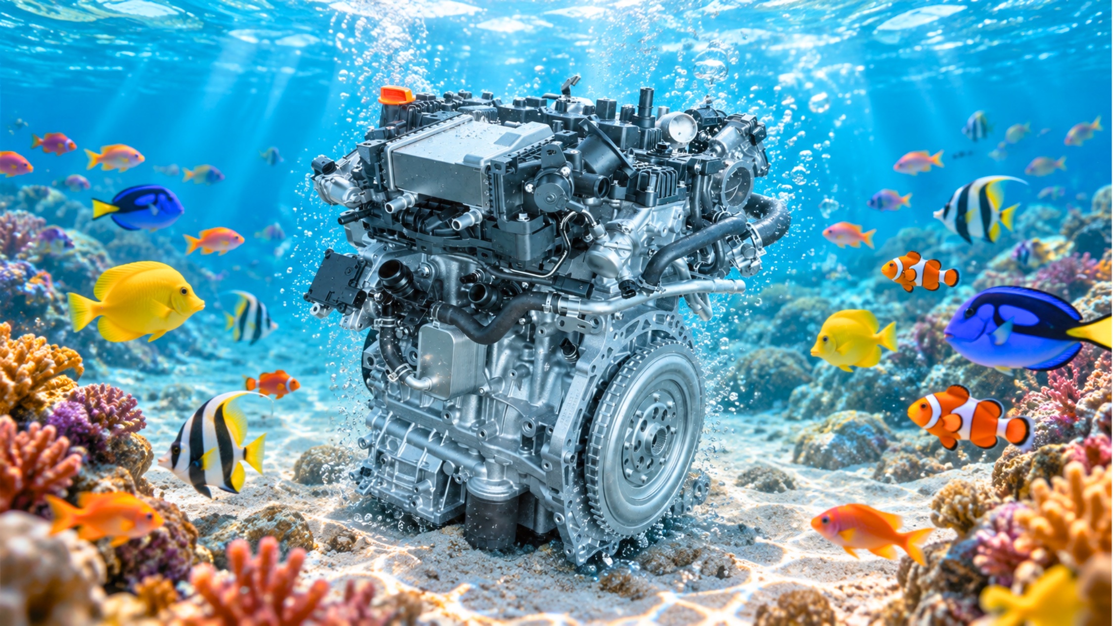 Renault And Geely’s New Turbo Engine Keeps Running While Fully Underwater | Carscoops