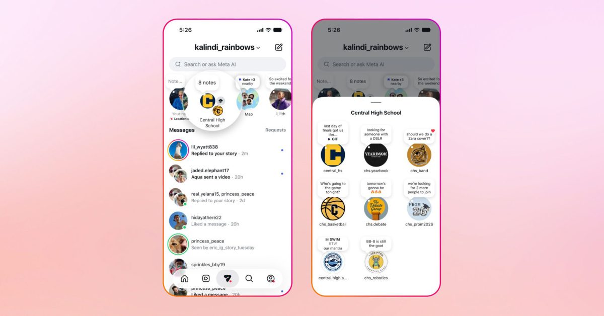 Instagram partner schools can now post content only their students can view