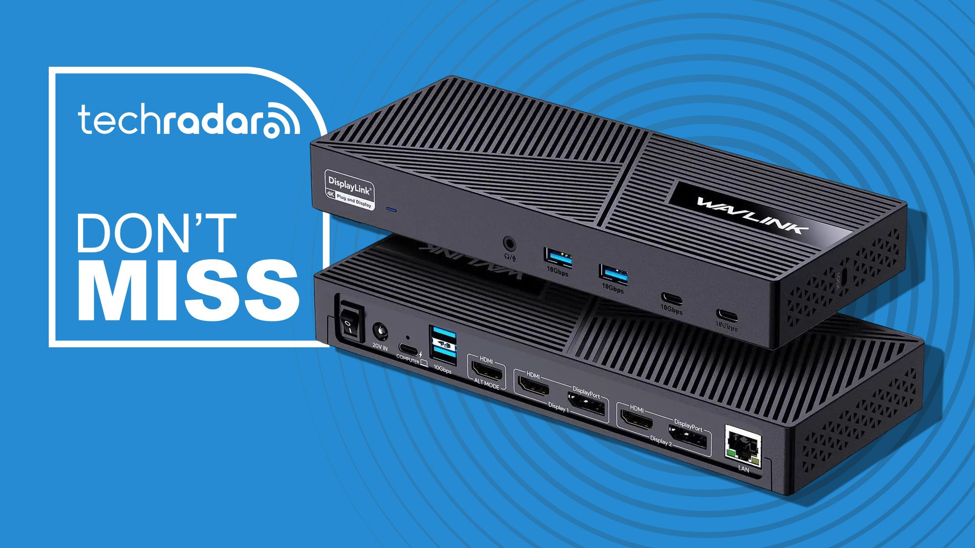 This $120 Wavlink dock deal charges your laptop and even drives 3 monitors