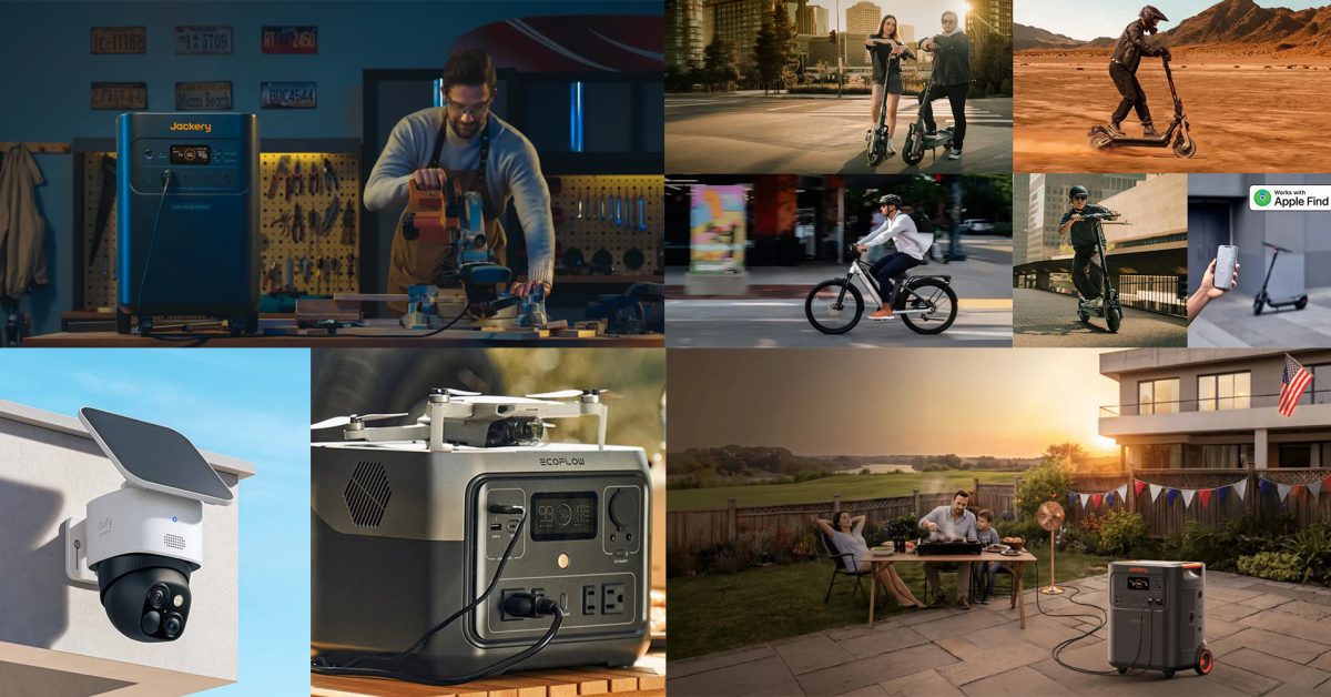 Exclusive Jackery 5,040Wh power station $1,000 off + Labor Day Sale, Segway EVs 50% off, Anker eufy security cameras, more