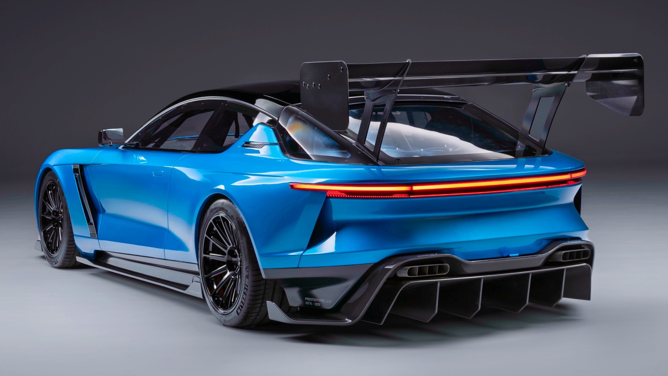 The Jensen Interceptor Is Back With A 960 HP Chevy Bang And A Seriously Big Wing | Carscoops