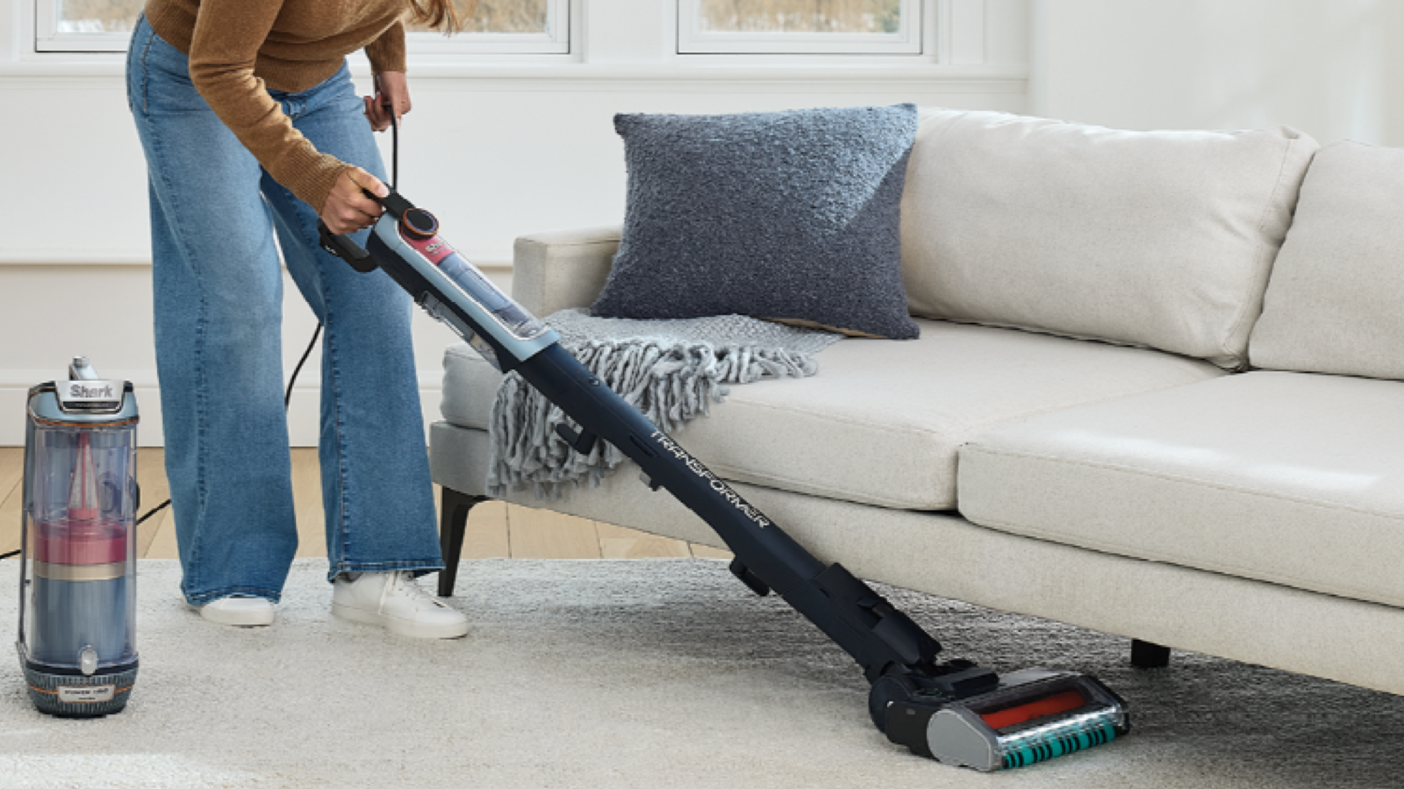 Shark’s latest vacuum is three cleaners in one, and adjusts itself to suit your home