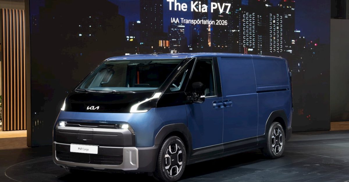 The Kia PV7 is even bigger than expected and has a range of over 460 km [Images]
