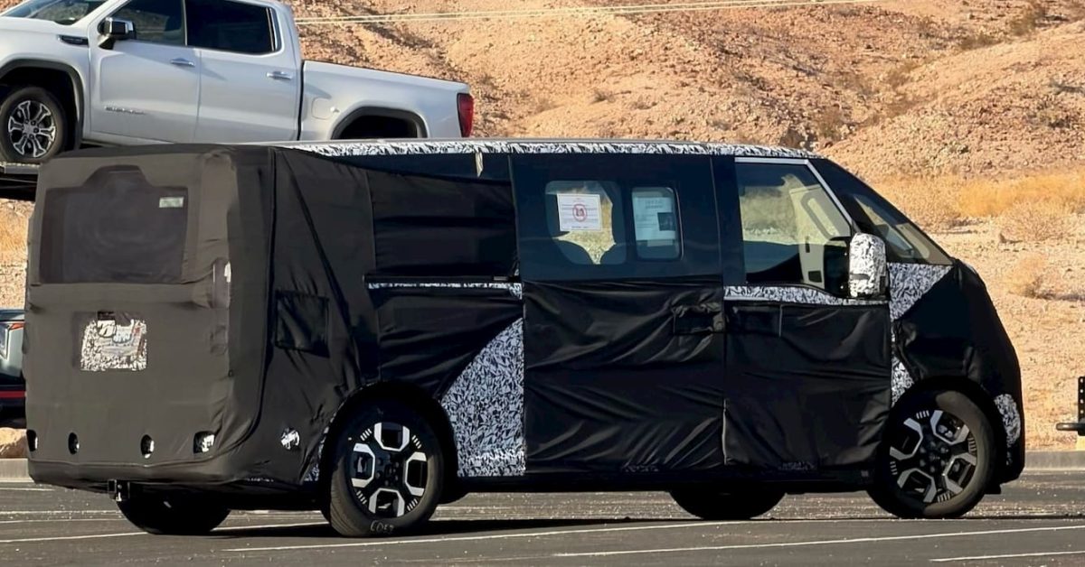 Kia’s new PV7 EV van shows up in the US [Image]