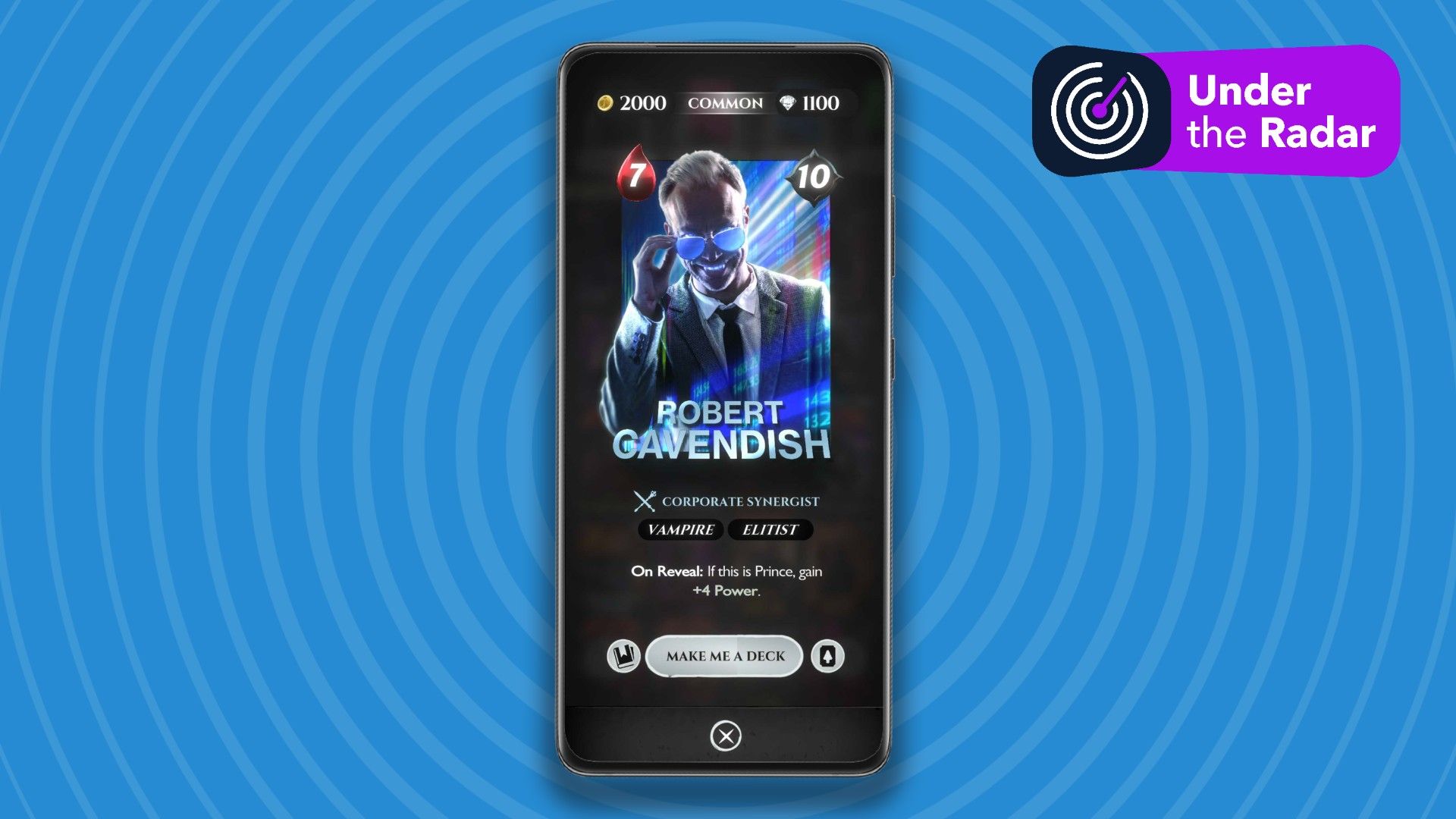This new Vampire: The Masquerade digital card game is perfect for quick matches on your commute