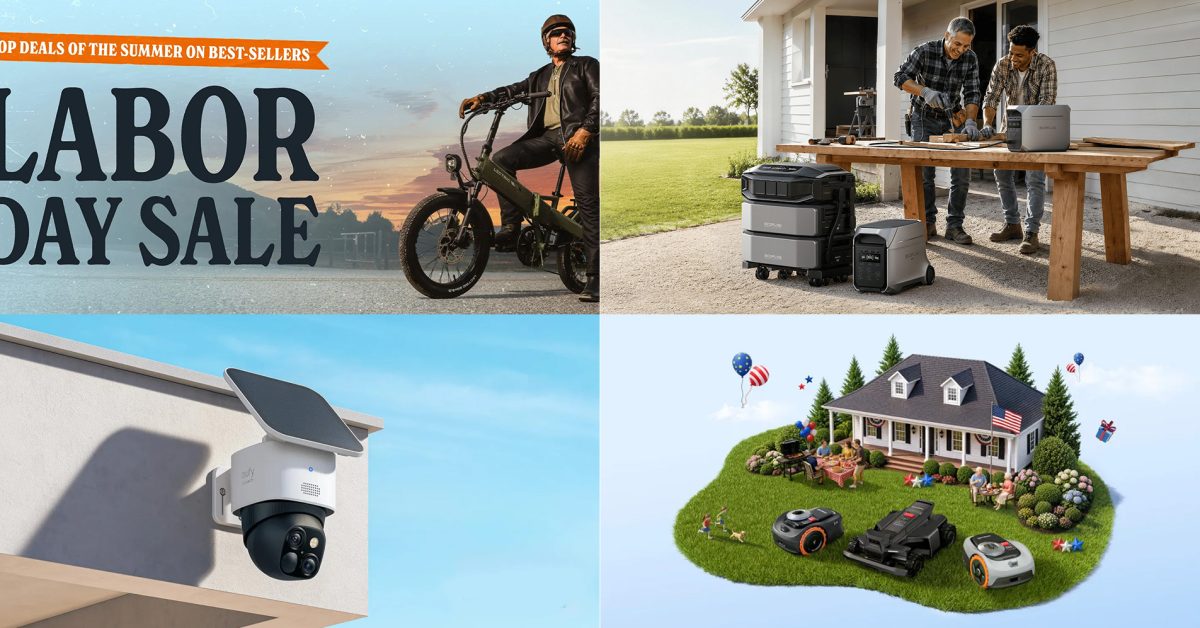 Labor Day Green Deals hub – EVs, power stations, tools, smart devices, more