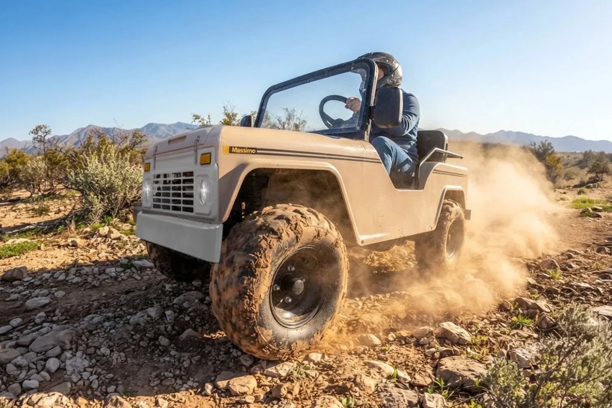Massimo, Maker of Tiny Jeeps, Is Doing a 125cc Gas Mini Truck Now
