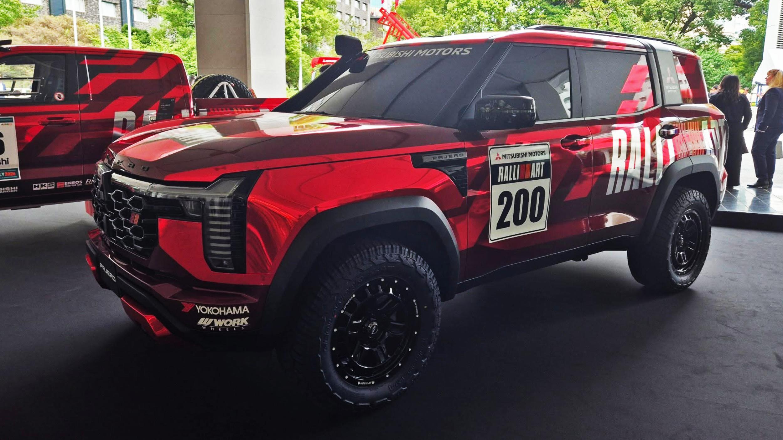Mitsubishi’s Pajero Rally Concept Teases A Ralliart That Isn’t Happening Yet | Carscoops
