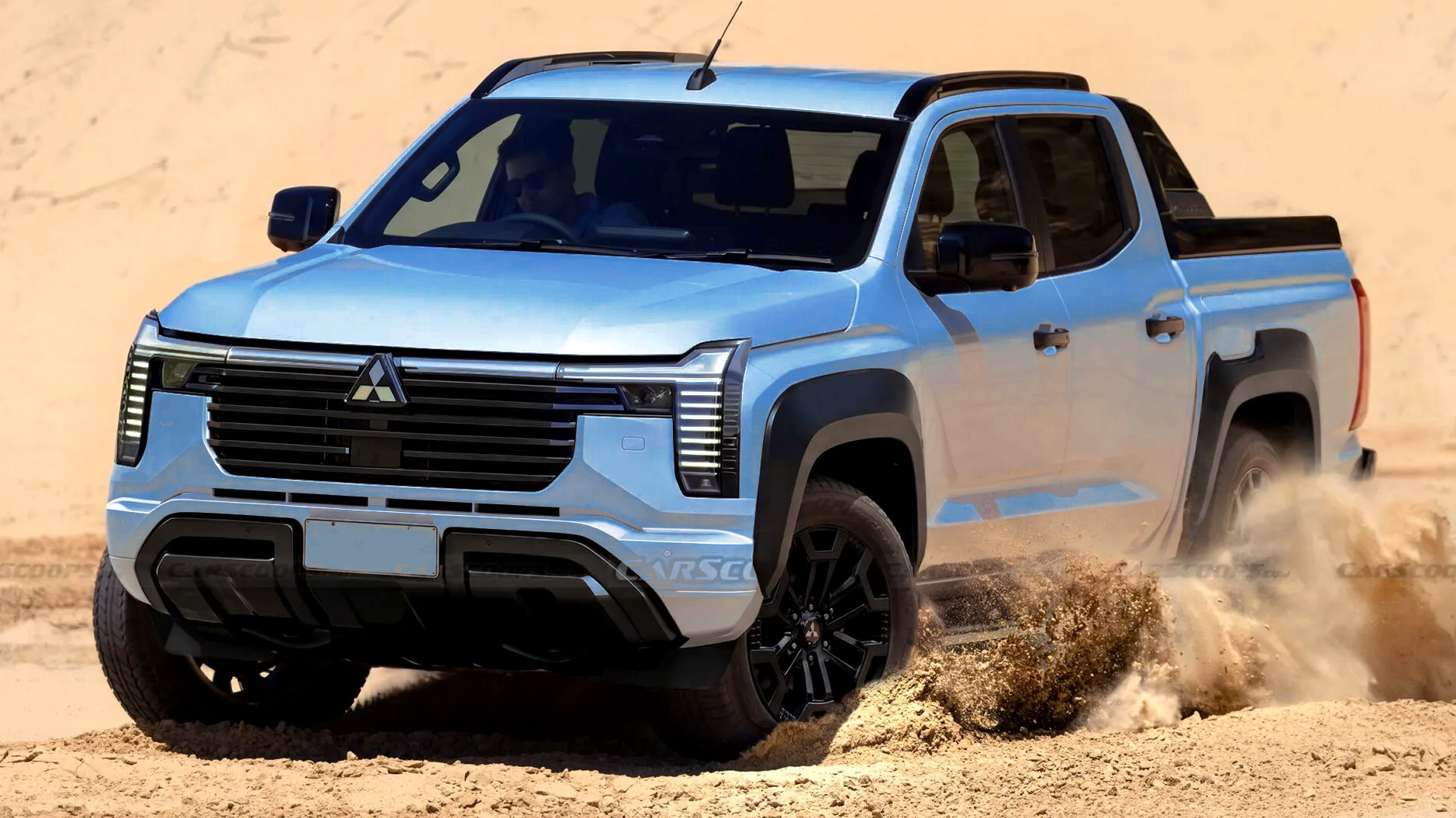 Mitsubishi’s Facelifted Triton Could Steal The New Pajero’s Best Ideas | Carscoops