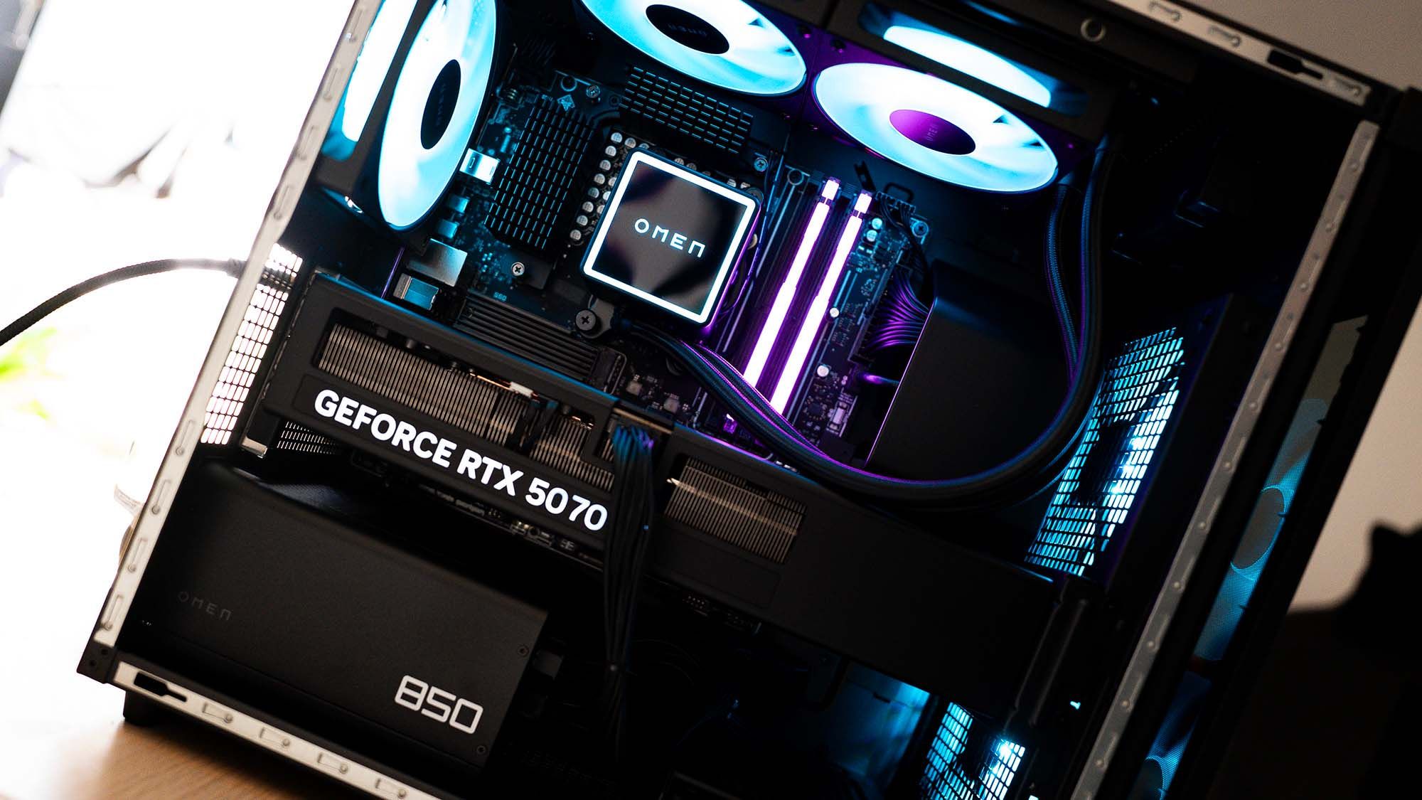 With prices what they are, the third-tier Nvidia GPU makes up half the cost of this powerful HP rig