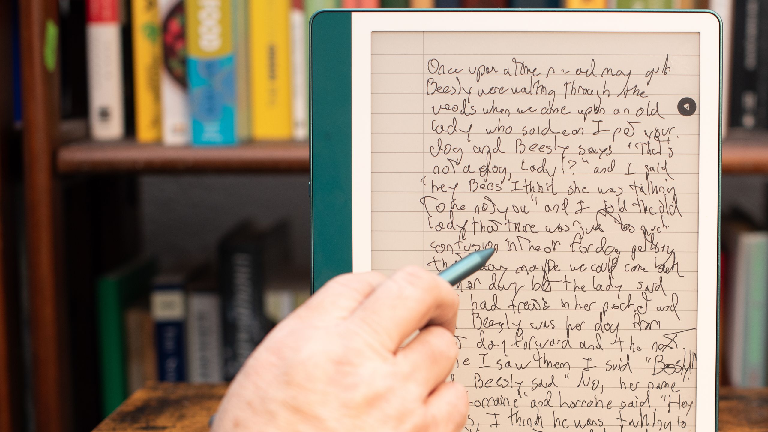 ‘The best writing tablet’: Like-New Kindle Scribe drops by $85