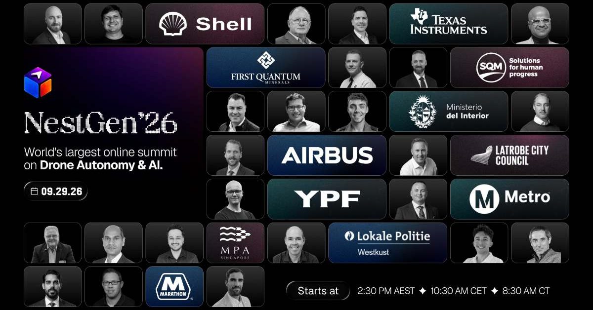 NestGen 2026: How Shell, LA Metro, and others are scaling drone AI