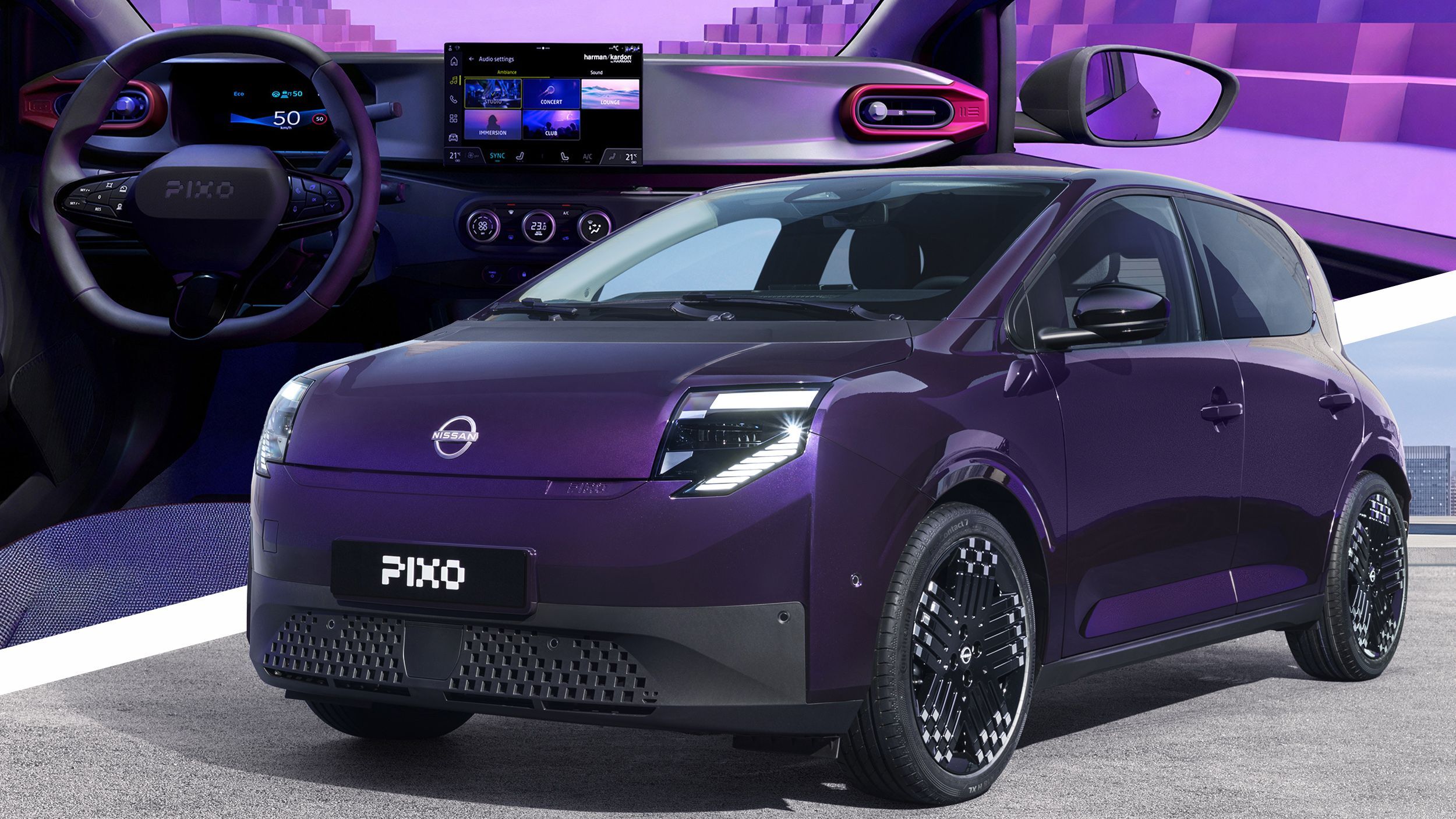 Nissan’s New Entry-Level EV Pixelates The Renault Twingo | Carscoops
