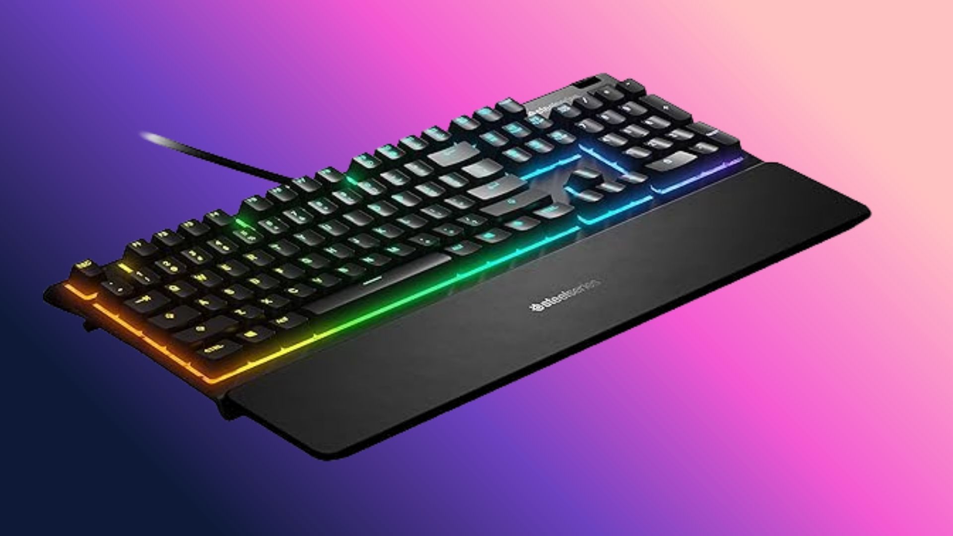 Save 40% on a new budget gaming keyboard — SteelSeries’ Apex 3 is just $29 in Woot deal