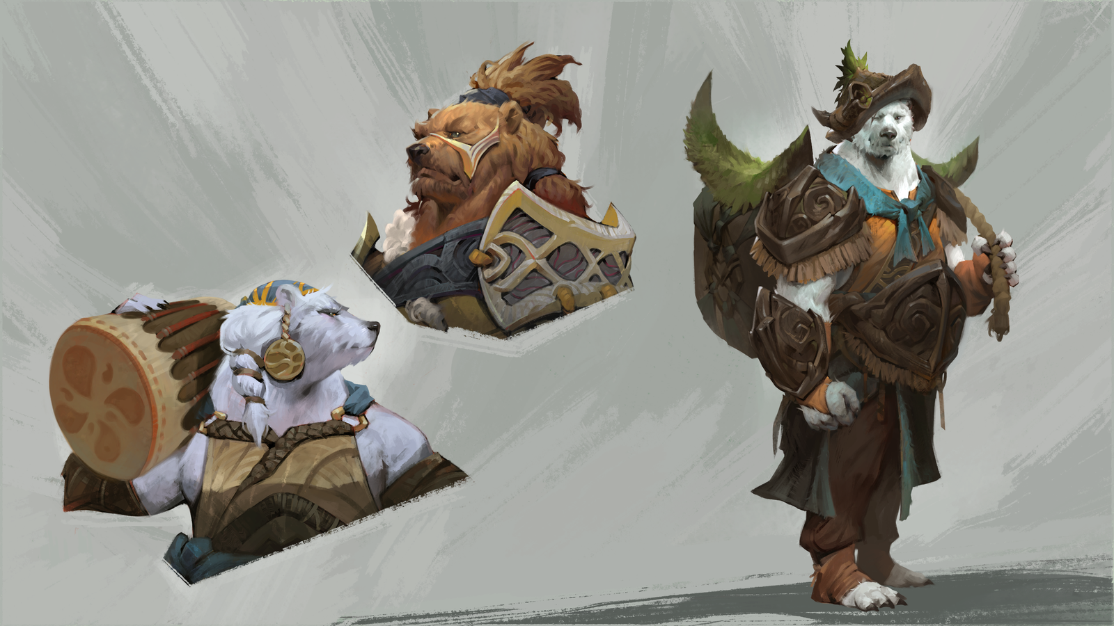 I can’t wait to play a Kodan in GW3 concept art