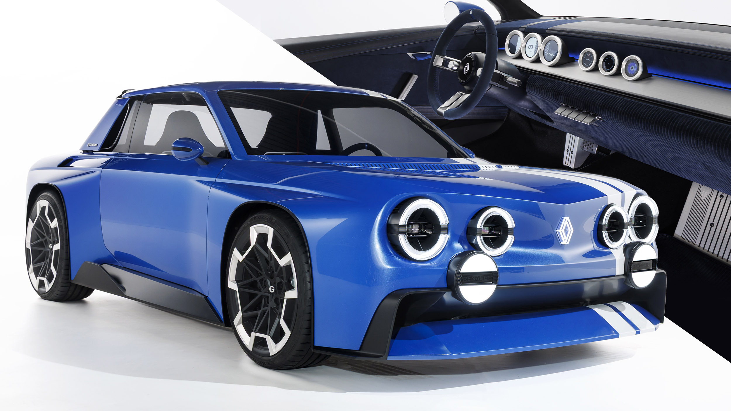 Renault 8 Gordini Is Back As A Bold Electric Coupe With Rally Heritage | Carscoops