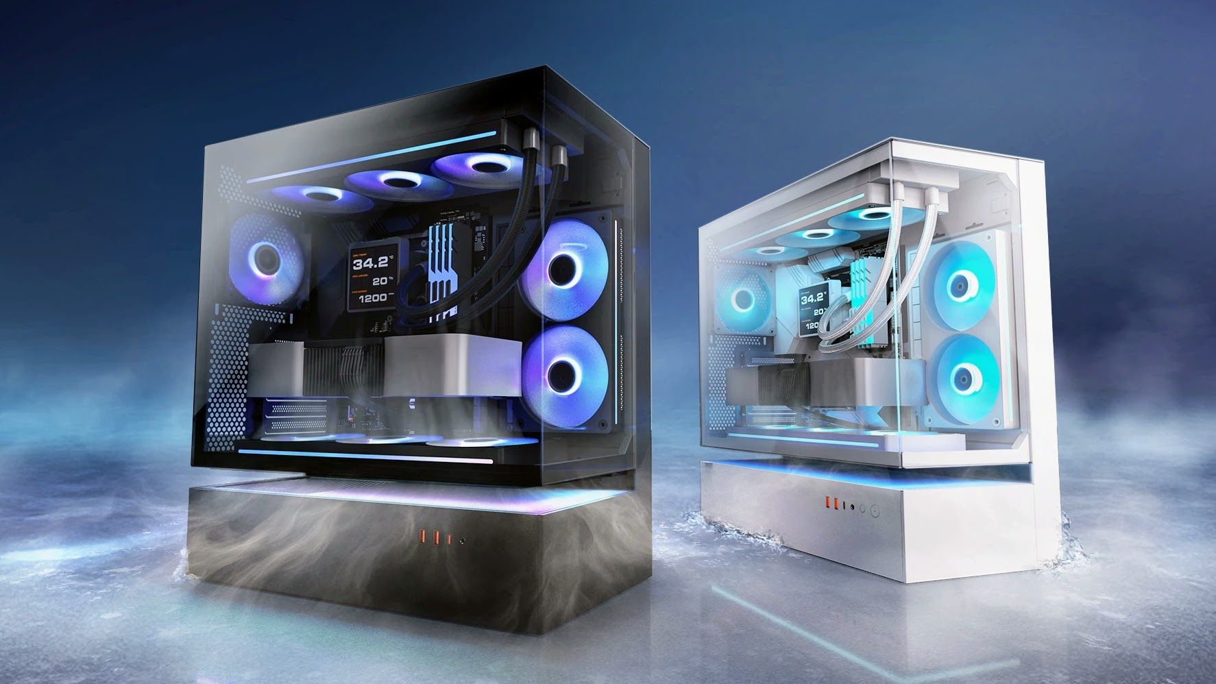 The floating PC case trend is about more than good looks