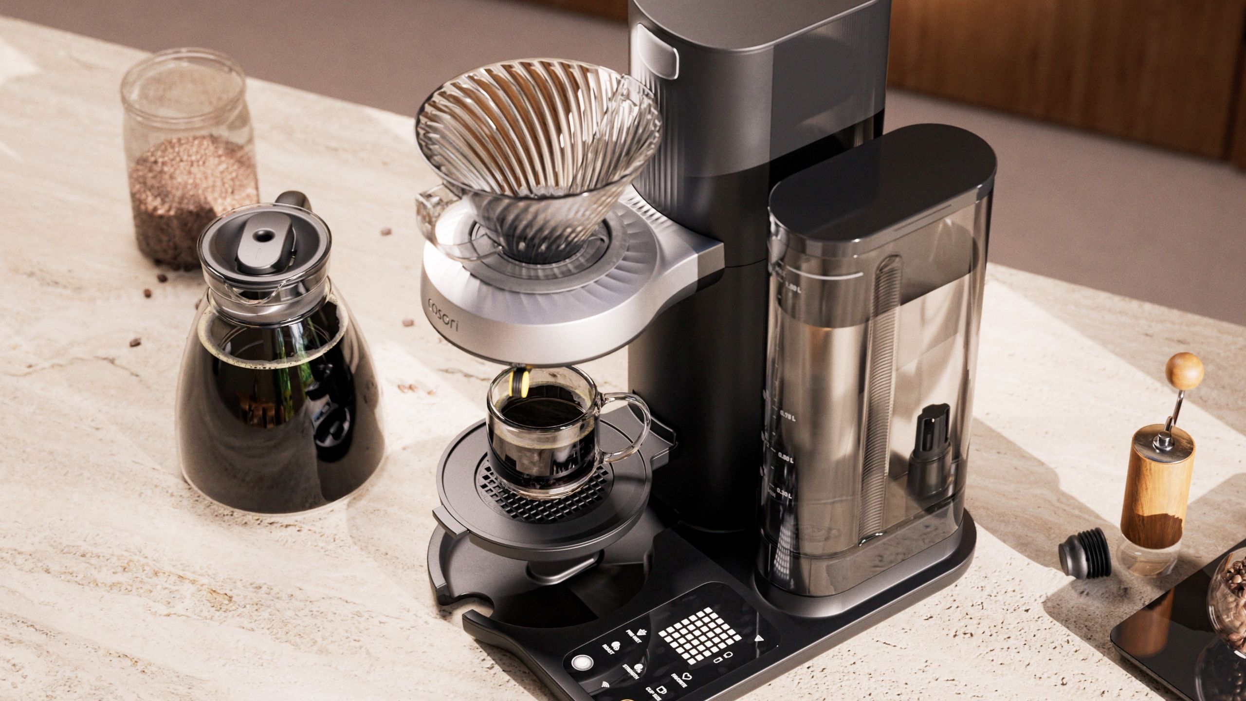 “The real work was understanding the human element” — this new drip coffee maker replicates the movement of a barista’s hand for a better brew every morning