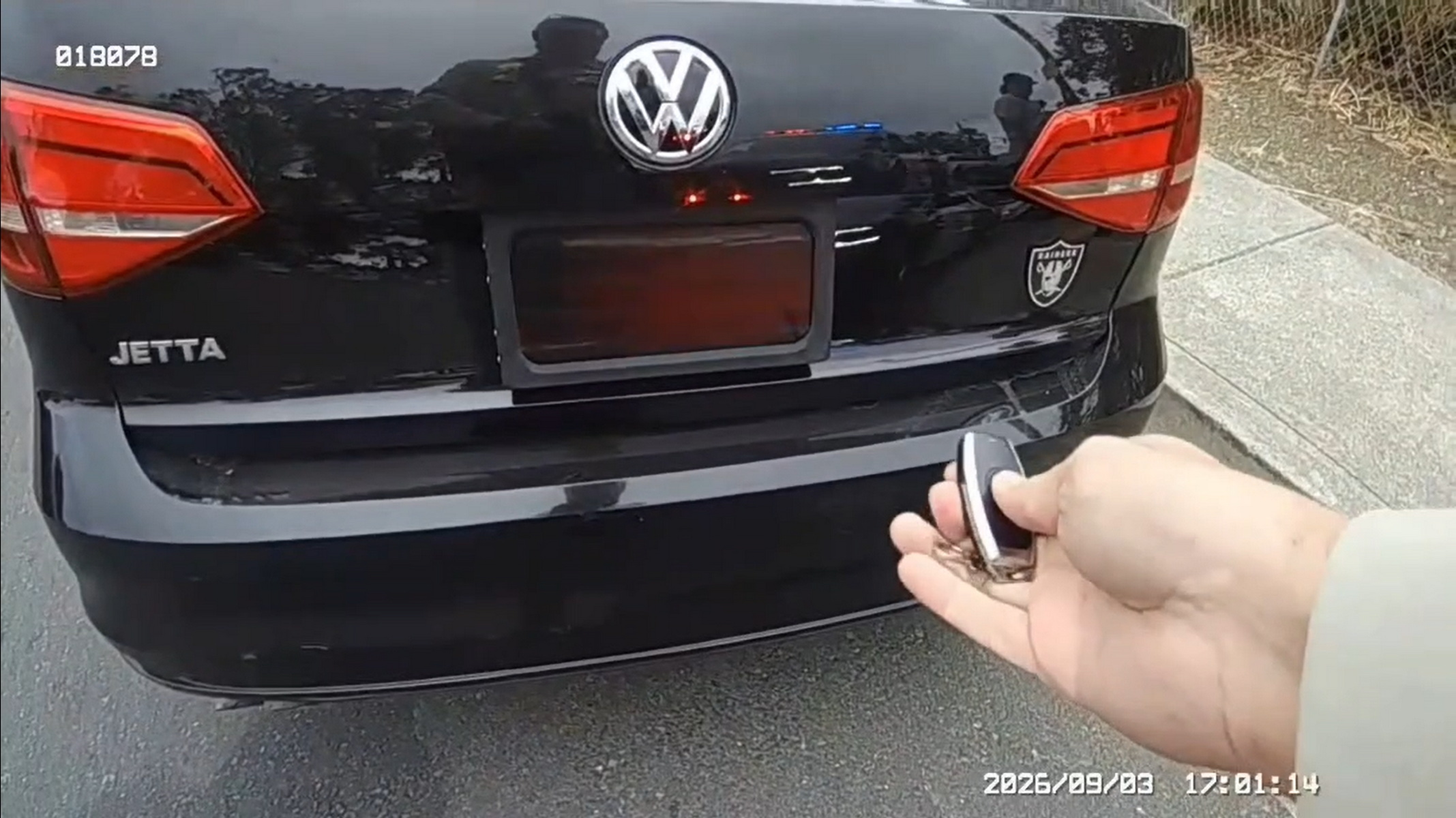 California Cops Catch Jetta Driver With A Push-Button Plate Hider | Carscoops