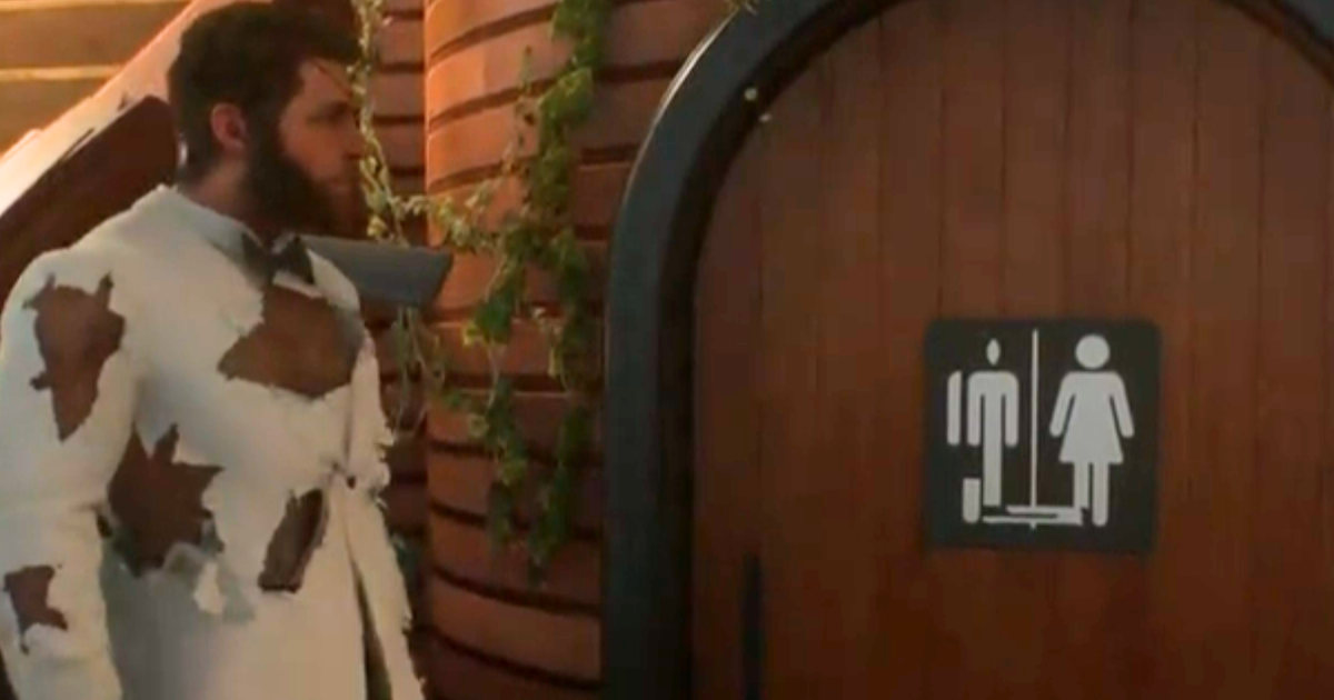 Insomniac denies AI made Marvel’s Wolverine’s weird bathroom sign – blames a “UV map bug” instead