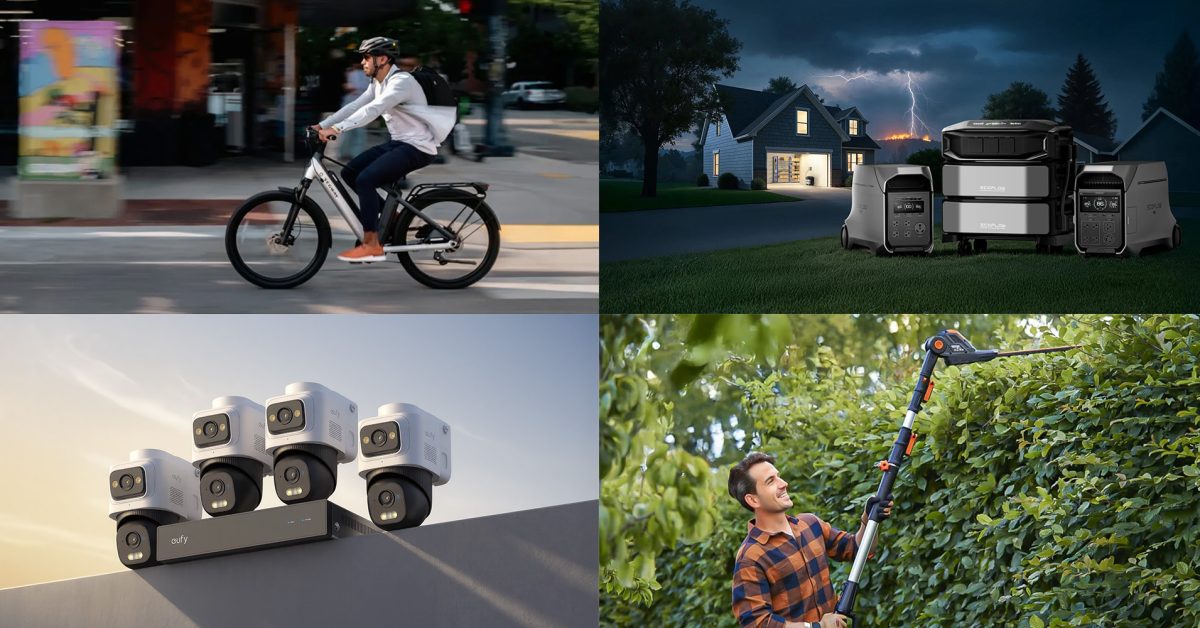 Segway Myon e-bike + $150 FREE accessory credit $1,800 ($350 off), EcoFlow 50% off power station sale, Anker security, more