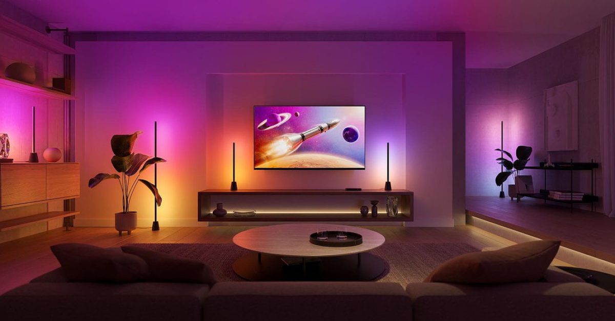 Syncing Hue lights to your TV now starts at $120; Nanoleaf too