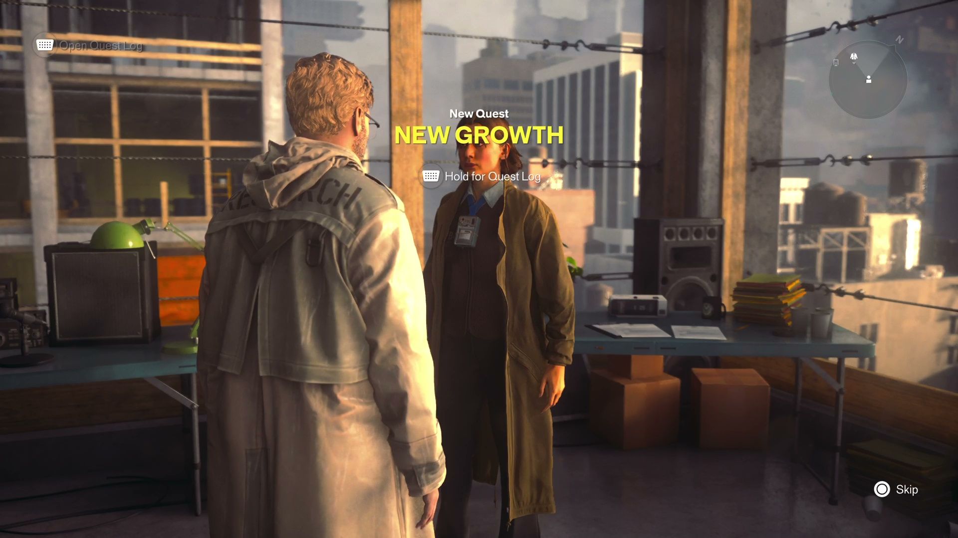 New Growth walkthrough and Underhill choice guide for Control Resonant