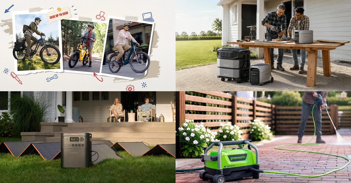 Velotric e-bikes up to $550 off with new lows, EcoFlow phase 2 Labor Day power station sale, Jackery 72-hour flash sale, more