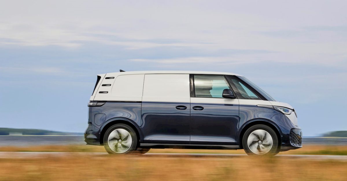 Volkswagen is launching a longer ID. Buzz Cargo LWB electric van