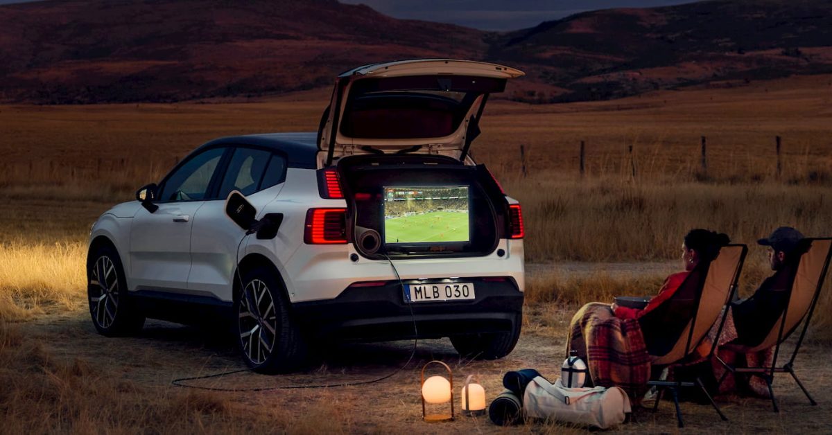Volvo’s cheapest EV can now power a campsite or coffee maker