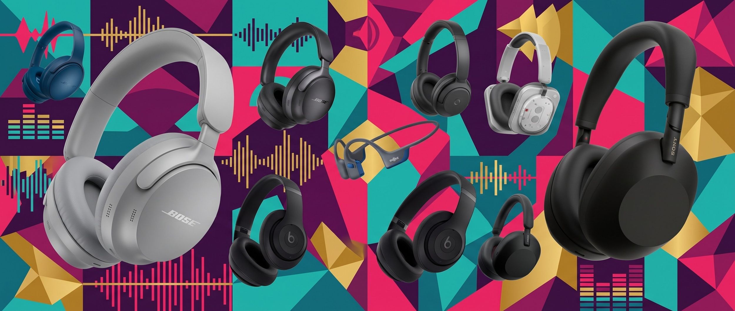 Our top-rated headphones are on sale for Labor Day — get up to 50% off the Bose QuietComfort Headphones, Shokz OpenRun Pro 2, Sony WH-1000XM6, and more