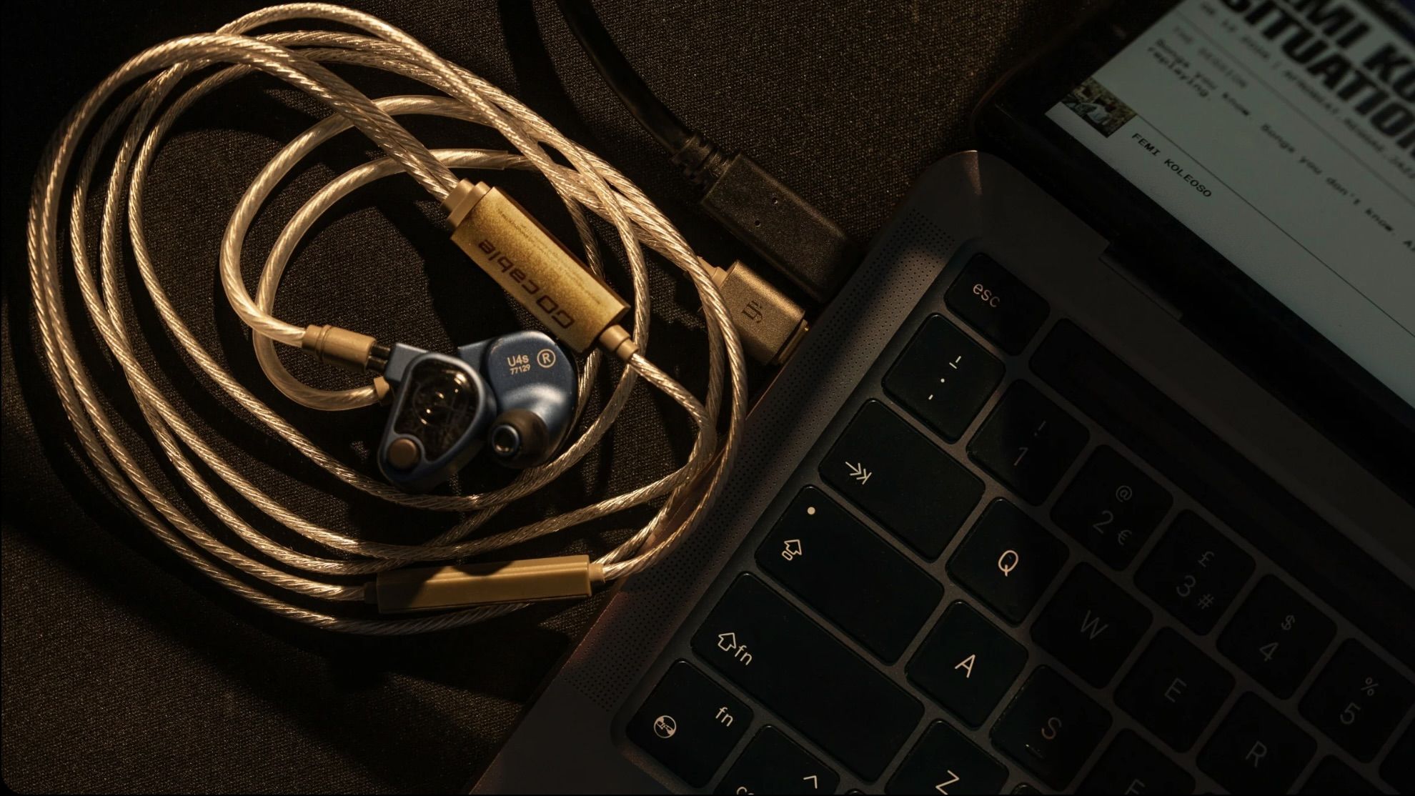 iFi has squeezed a DAC and headphone amplifier into its latest USB-C in-ear monitor cable