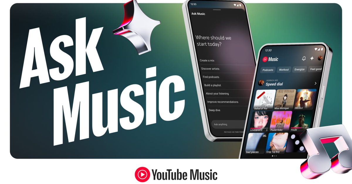 YouTube Music adding corner access to ‘Ask Music’ with Gemini