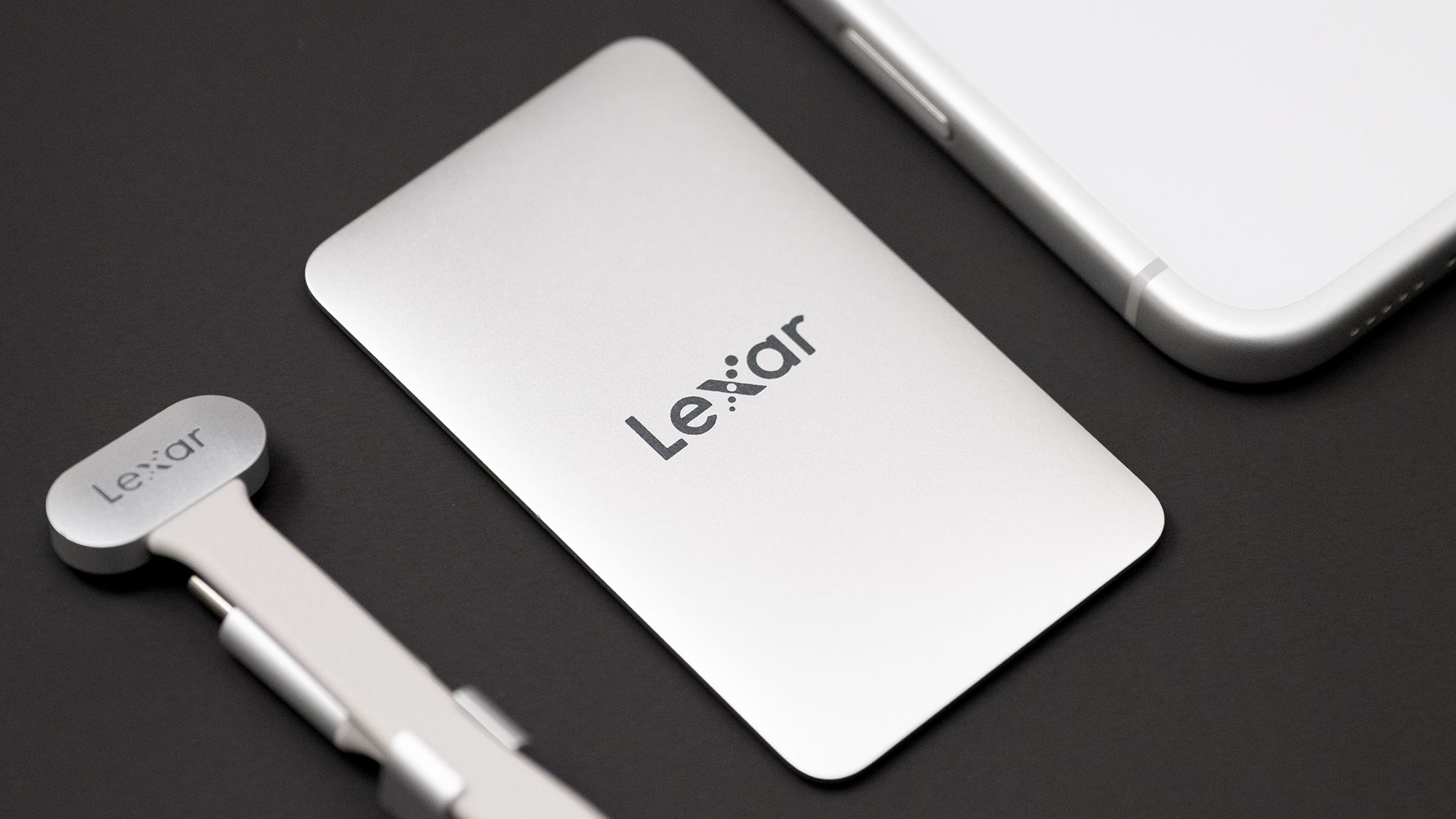 The Lexar Muse is the world’s thinnest SSD at only 3.8mm thick — but we’re not so sure about the connection cable
