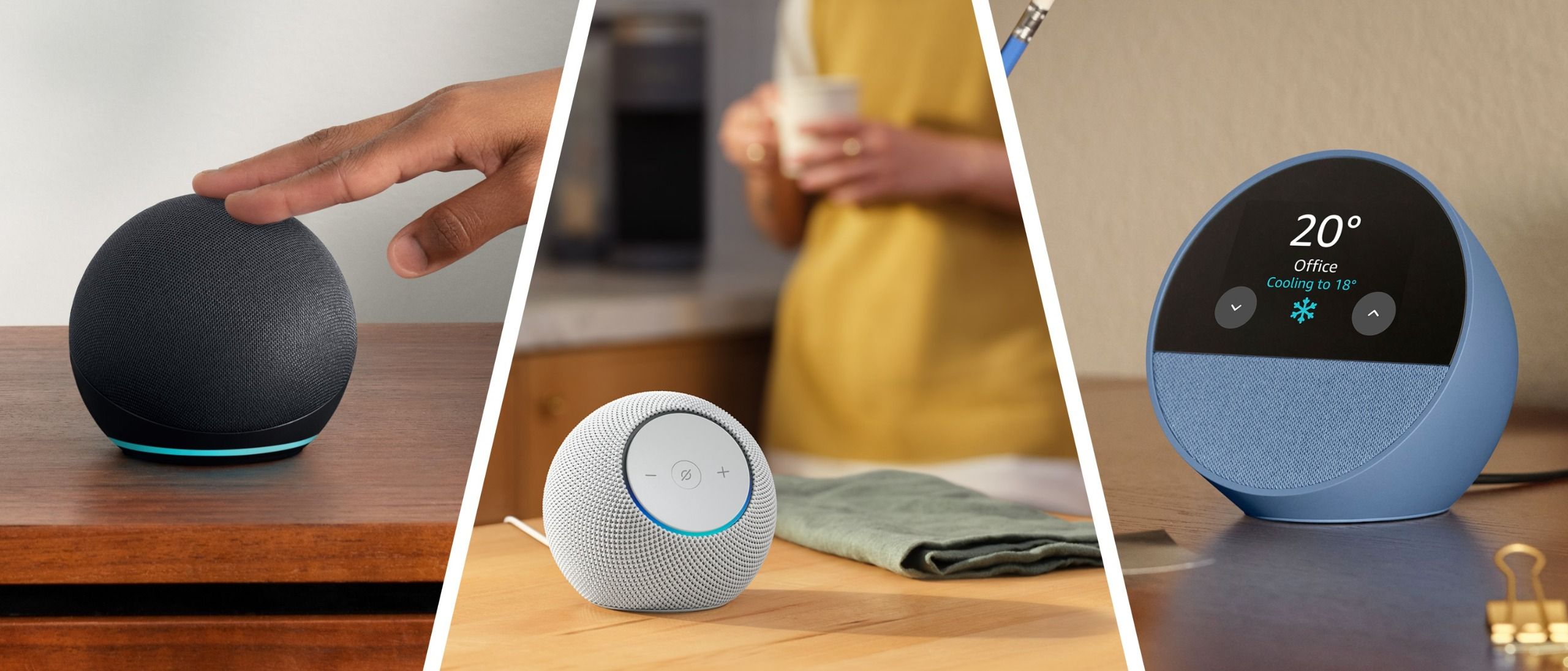 Amazon’s Echo smart speakers all look roughly the same — here’s how to tell your Spots from your Dots, and how to choose the right one for your needs