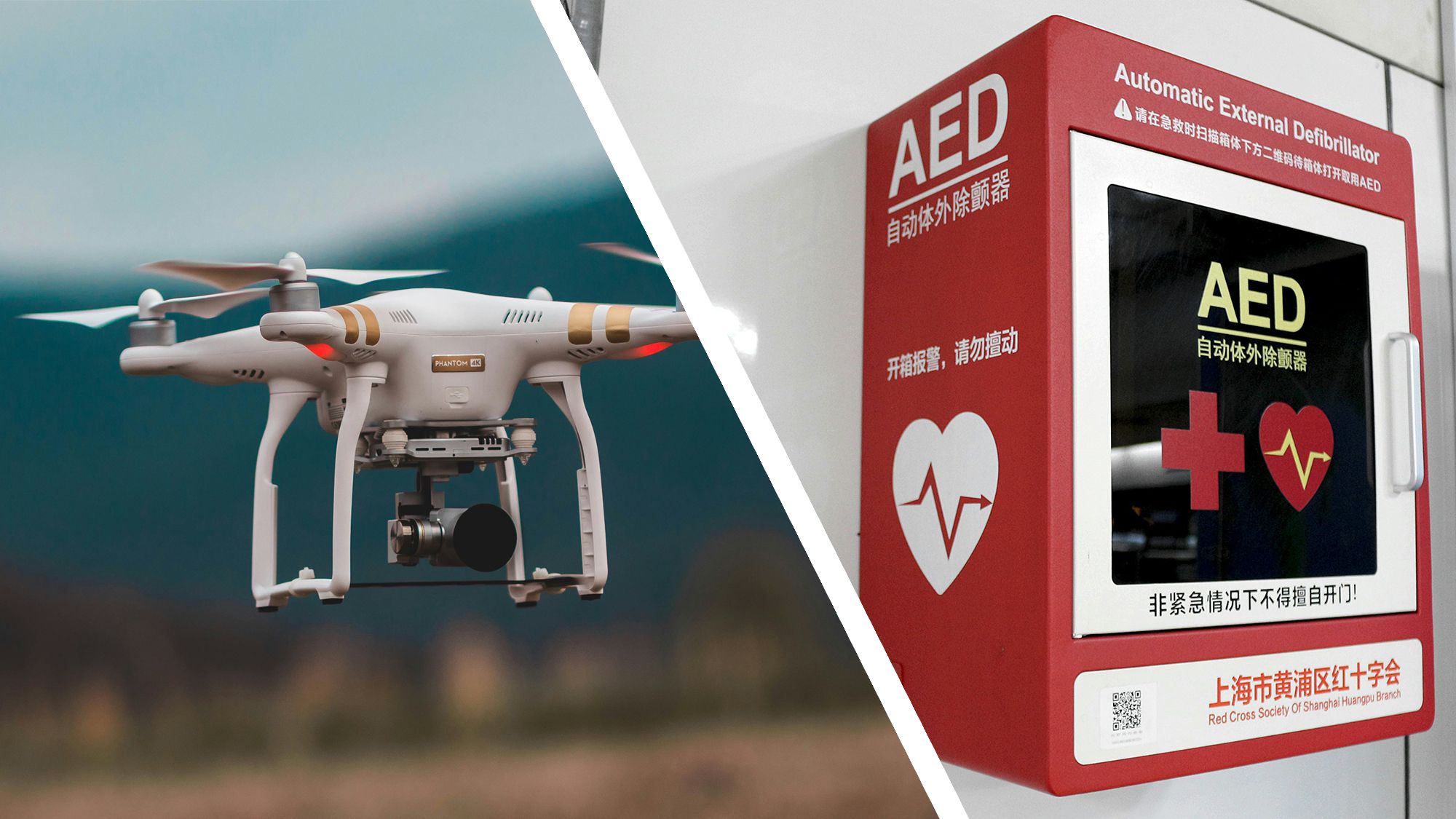 ‘An additional link in the chain of survival’: researchers in France calculate just how much time could be saved if defibrillators were dispatched by drone