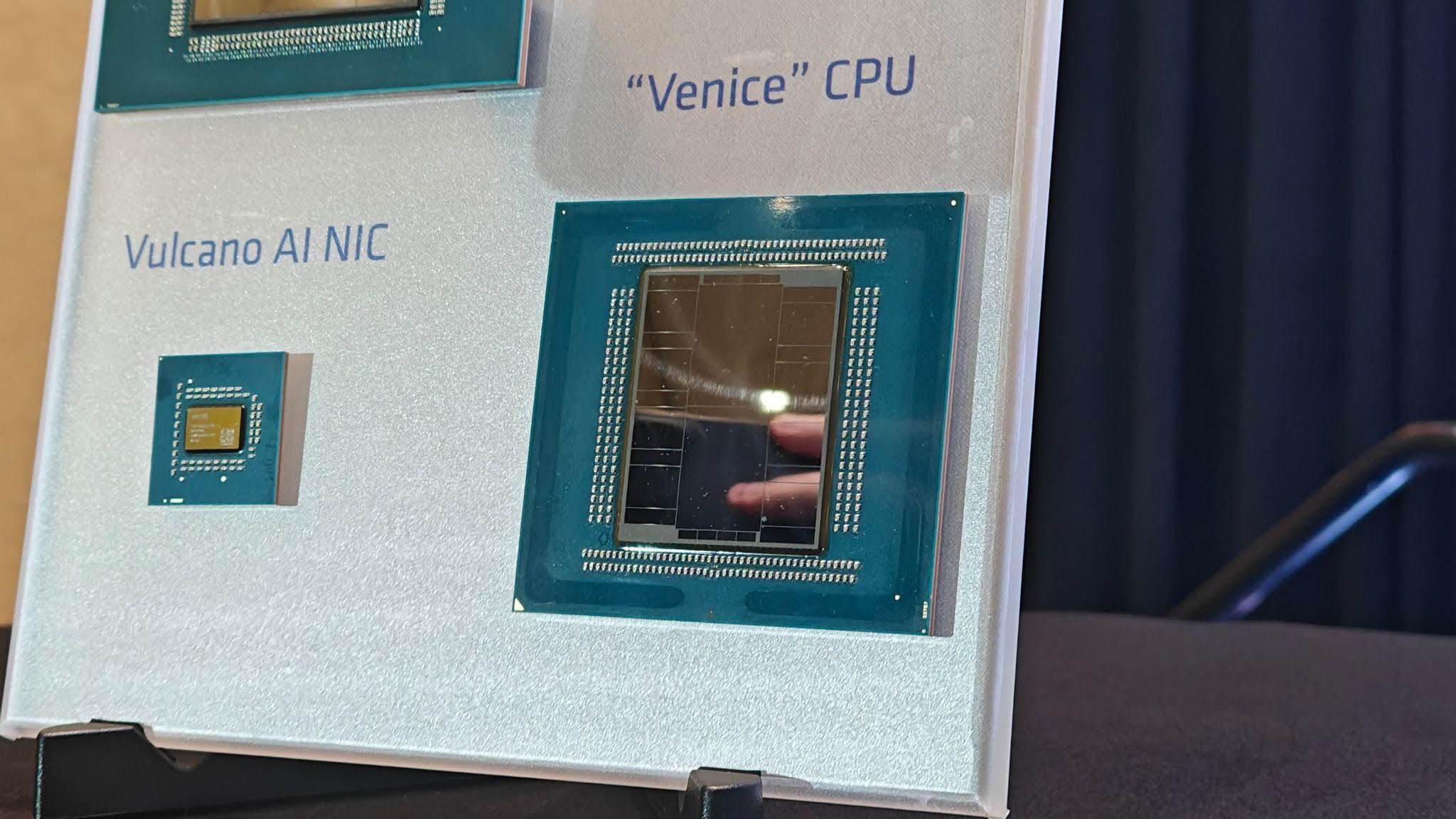 AMD shares first official benchmarks for EPYC ‘Venice’ CPUs, targets Nvidia — company claims 256-core chip is more than twice as fast as Nvidia Vera, 96-core model 20% faster per-core