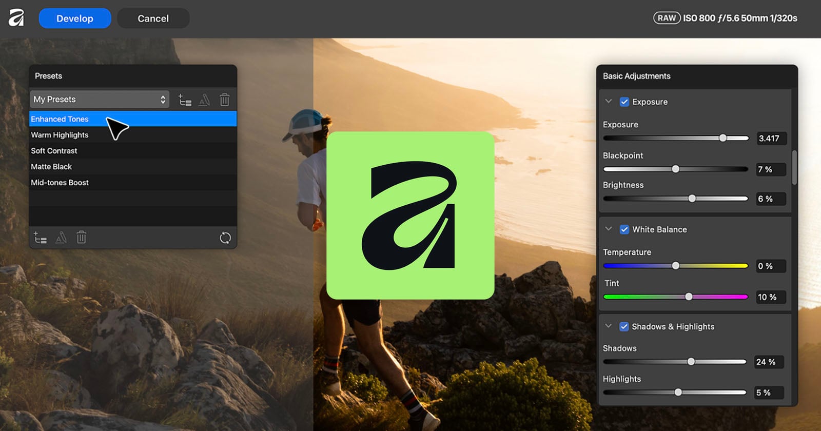 Affinity 3.3 Powers Up the Free App’s RAW Photo Processing