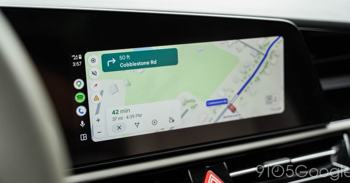 Android Auto update lets you customize your Google Maps ‘driving avatar’ via car display