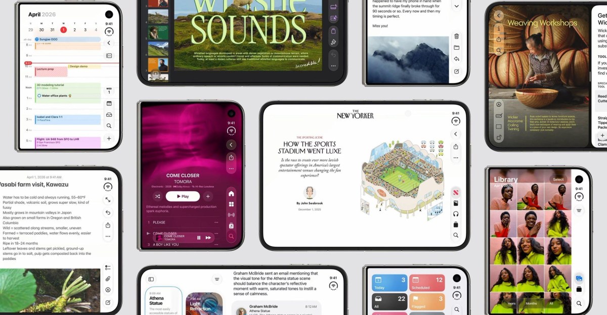 Apple completely revamped iOS 27’s controls and apps for the iPhone Duo