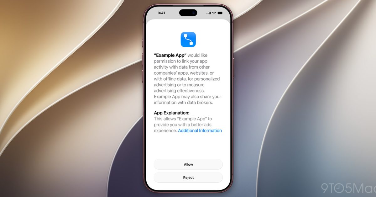 iOS 27.2 lets developers use an alternative App Tracking Transparency prompt in the EU – 9to5Mac