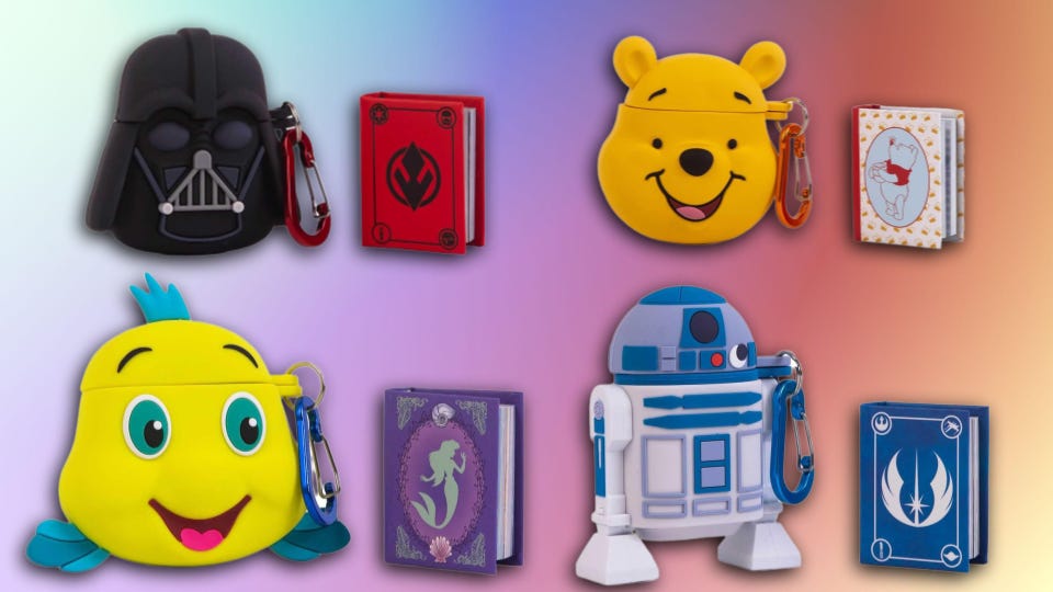 Disney Launches New Bookcessories Featuring Iconic Characters From Star Wars and Animated Classics
