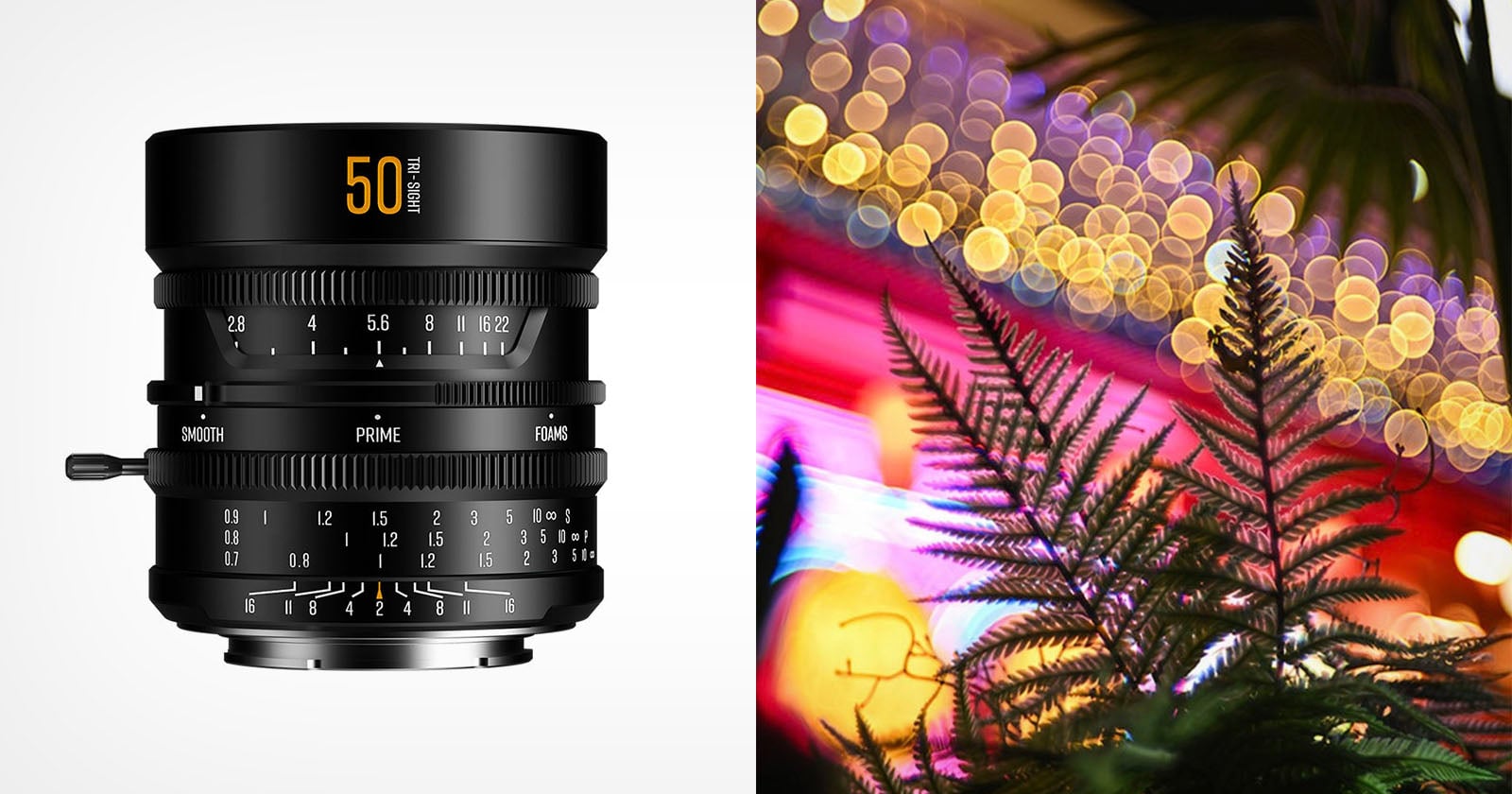 Brightin Star’s Wild 50mm f/2 Tri-Sight With Customizable Bokeh Is Here