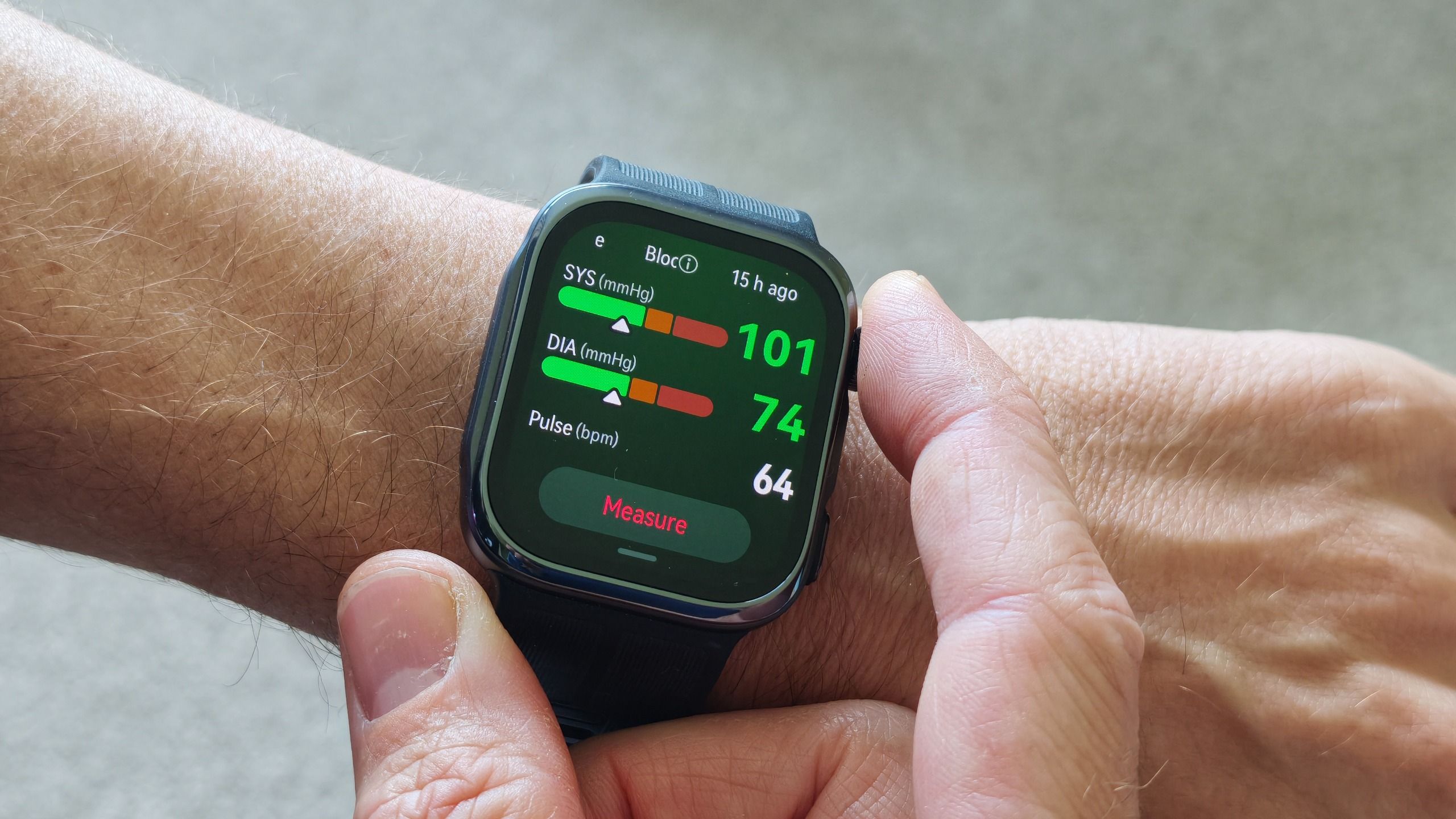 I tested Huawei’s new blood pressure-monitoring watch with a real inflatable cuff inside its strap, and its the best option yet for this health measurement