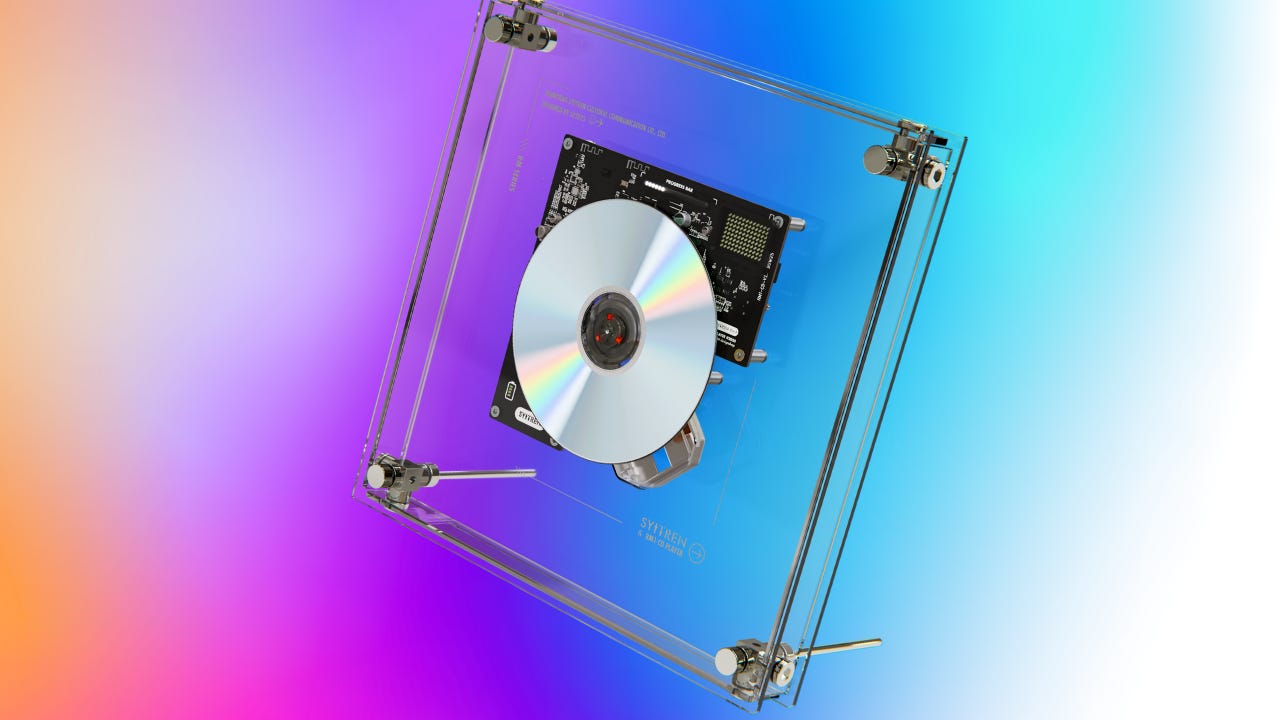 This Popular and Nostalgic CD Player Art Frame I Found on Kickstarter Has Already Raised Over Half a Million Dollars From Backers, and You Could Still Be One of Them