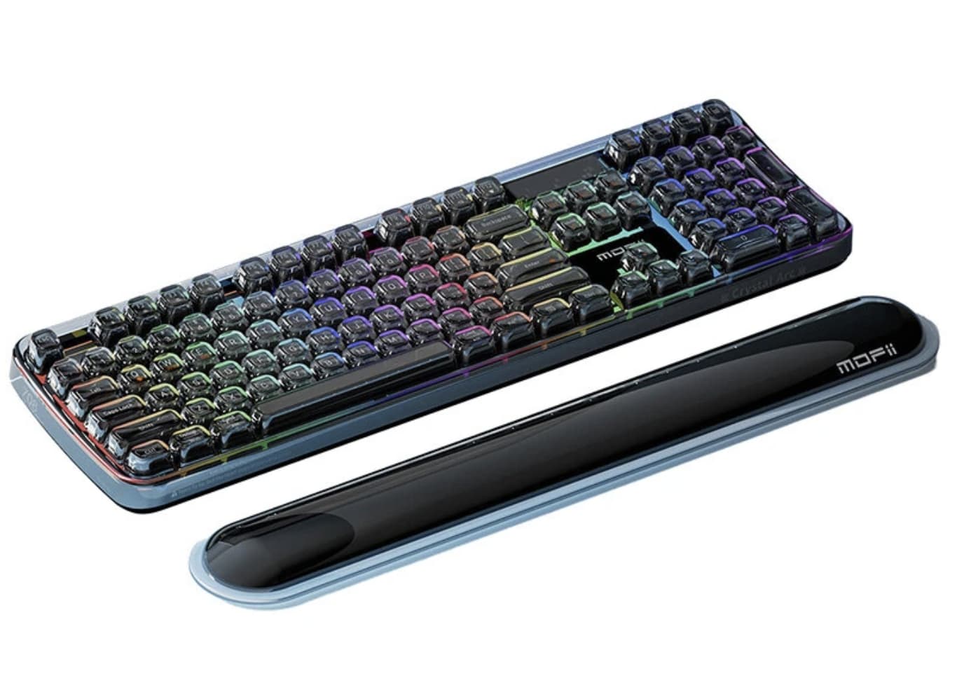 MOFii 708 Transparent Gaming Keyboard With Tri-Mode Connectivity