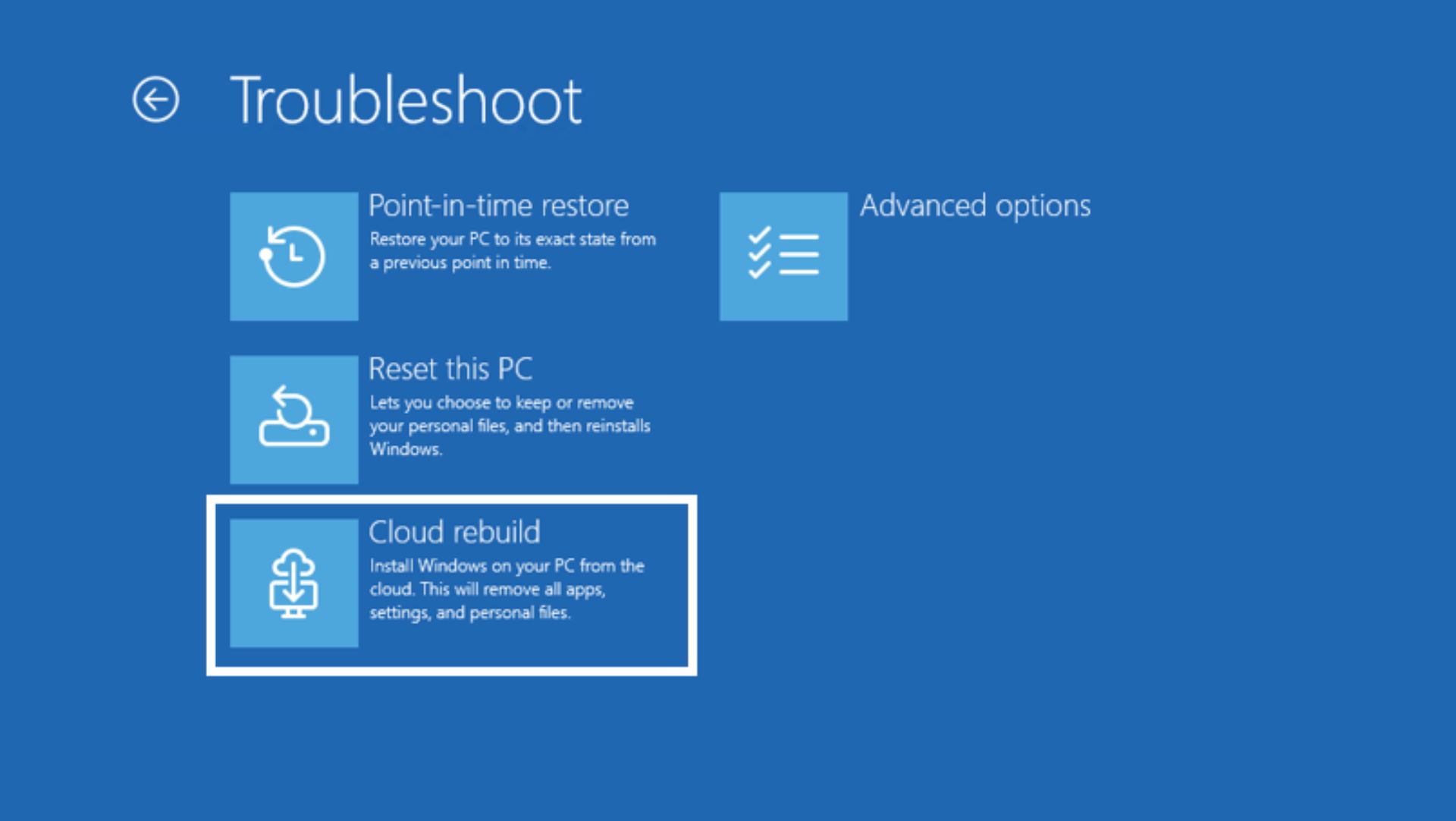Windows 11 Insider build allows you to fully reset your OS without a USB, even when it won’t boot