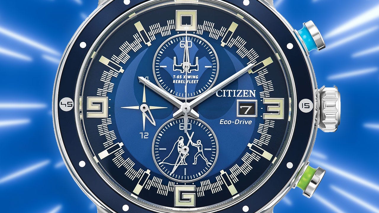 Save 45% Off Citizen’s Star Wars-Themed Eco-Drive Chronograph Men’s Watches During the Jomashop End-of-Season Clearance Sale