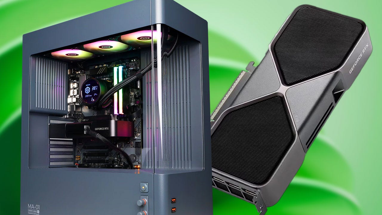 CyberPowerPC Gaming PCs With Founder’s Edition Nvidia GeForce RTX 5070 GPUs Are on Sale During the Walmart GeForce Week Sale Event