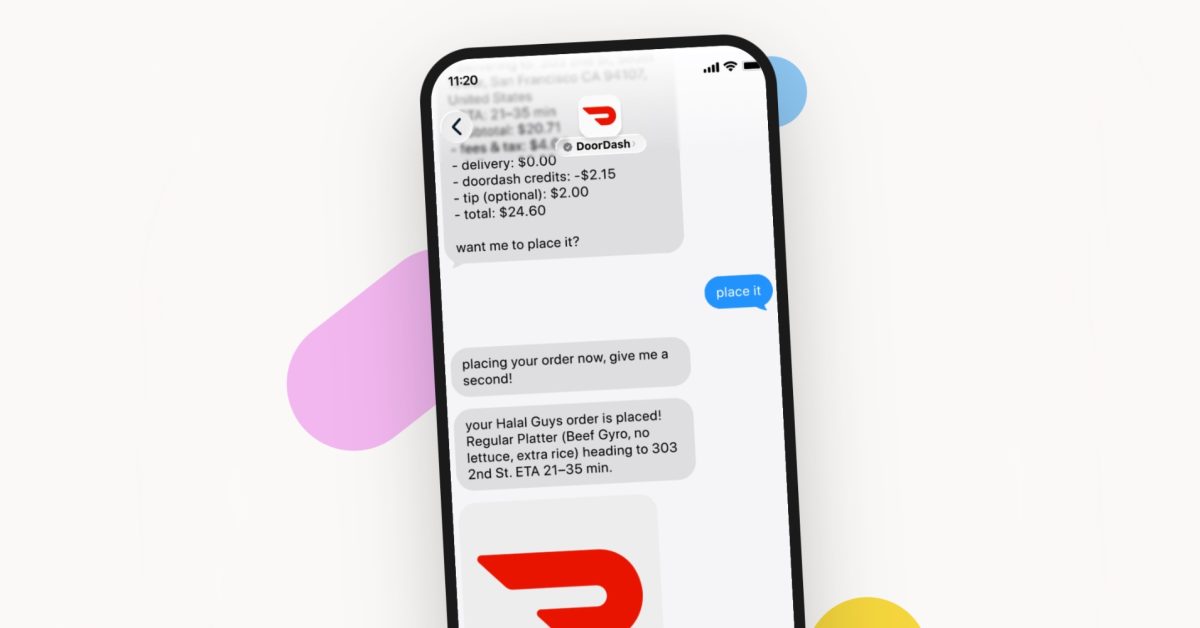 DoorDash now lets you order by text in Apple Messages – 9to5Mac
